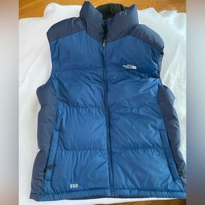 Mens North Face Down Vest 550